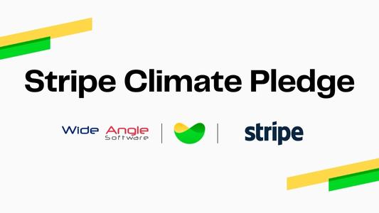Stripe climate pledge badge