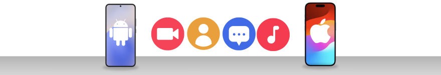 Las mejores aplicaciones de transferencia de datos entre Android y iPhone