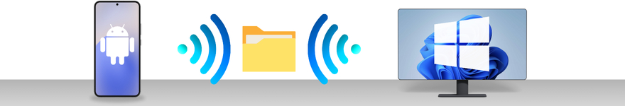 Transferir Archivos desde Android a PC utilizando Wi-Fi