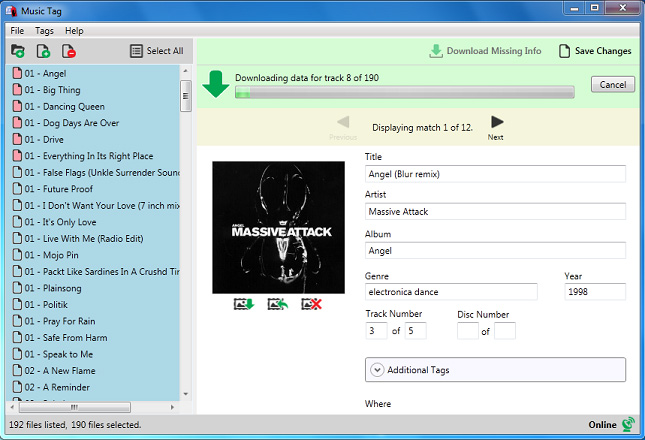 Los mejores editores de etiquetas MP3 - Music Tag