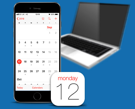 Exportar calendarios de iPhone